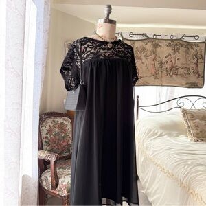 Black‎ babydoll dress